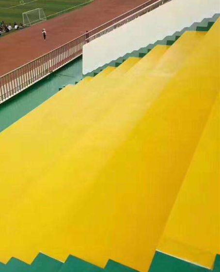 漳州球场台阶翻新修补改造